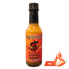 Load image into Gallery viewer, Orbital Orange Hotter Edition Yellow 7 Pot Hot Sauce