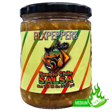 Load image into Gallery viewer, PexPeppers Pueblo Chile Salsa -- Medium 3/10
