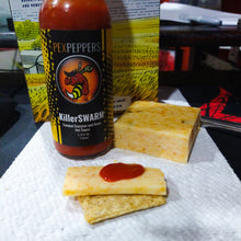 Load image into Gallery viewer, KillerSWARM Trinidad Scorpion Hot Sauce