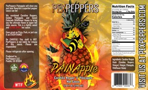 Painapple Carolina Reaper and Pineapple Hot Sauce