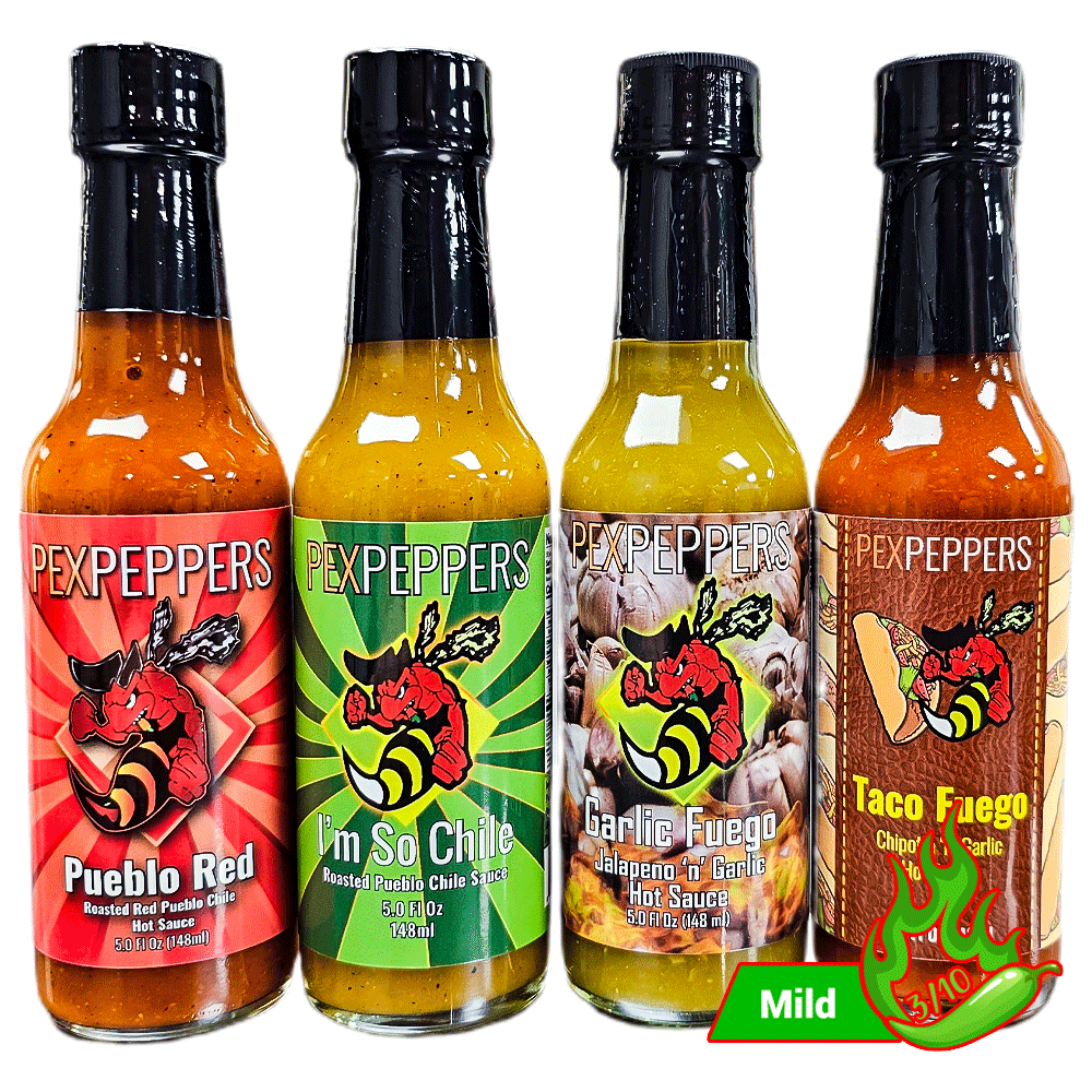 Mild Hot Sauce Bundle – PexPeppers Hot Sauce