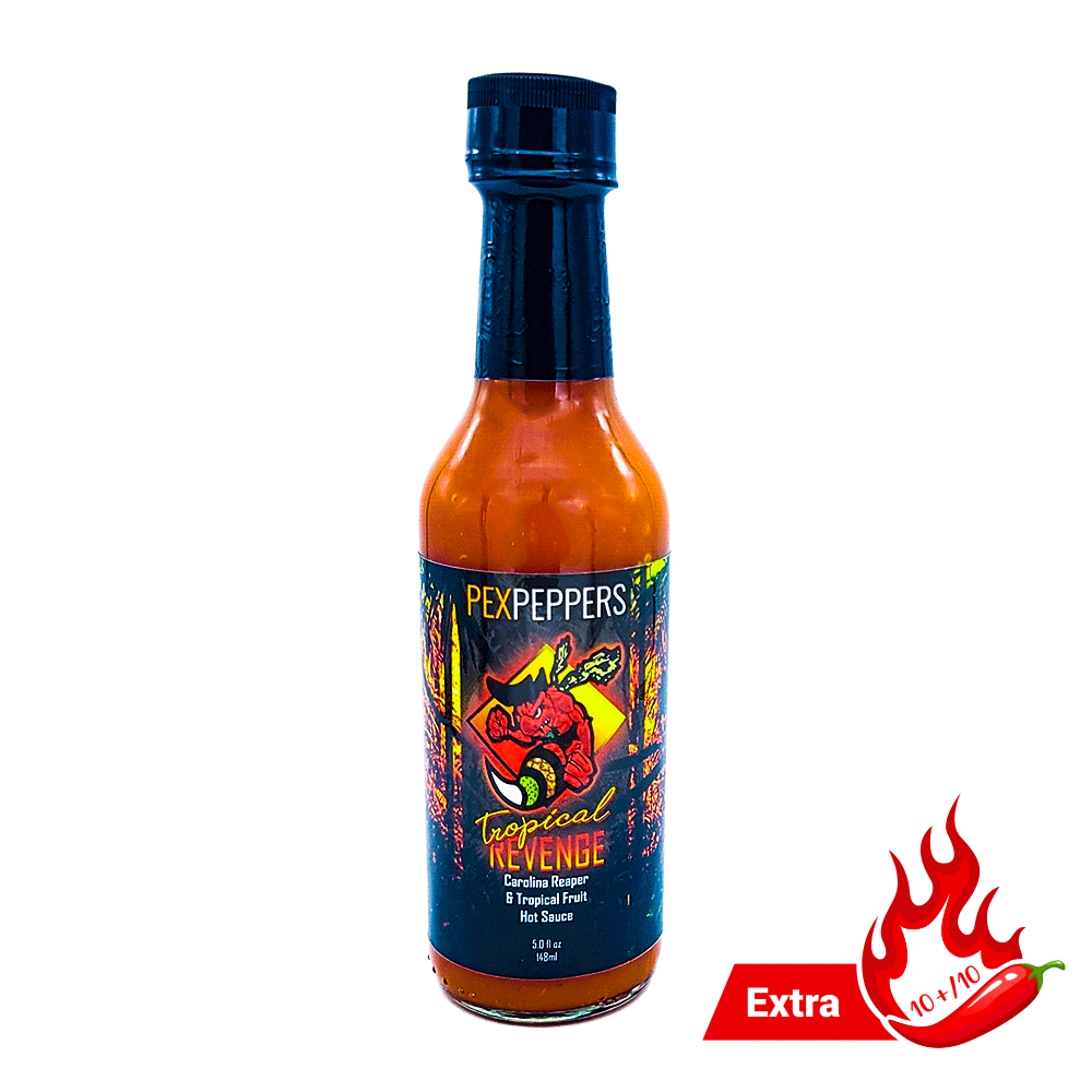 Tropical Revenge Reaper Hot Sauce – PexPeppers Hot Sauce