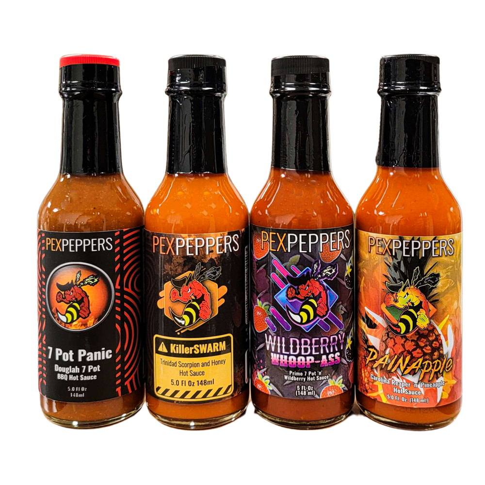 Ultimate Superhot Bundle – PexPeppers Hot Sauce