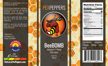 Load image into Gallery viewer, BeeBOMB Jalapeno Hot Sauce
